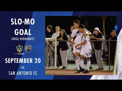 Video: SLO-MO GOAL: Jorge Hernandez vs. San Antonio FC | Sept. 20, 2019