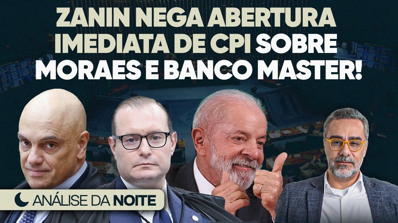 🚨 Zanin Protege Moraes e Barra CPI do Master Em Decisão Esdrúxula