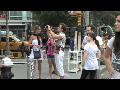Video | Liu Bolin x Kenny Scharf On The Streets Of New York YouTube Preview Image