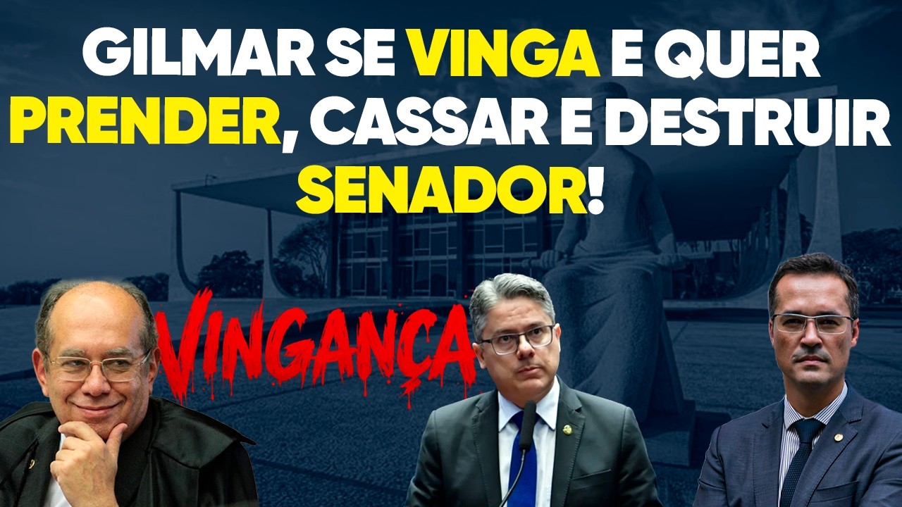 Gilmar se VINGA e quer PRENDER, CASSAR e DESTRUIR senador!