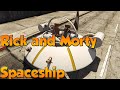 Rick and Morty Spaceship  для GTA 5 видео 3