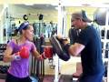 Ramona & Samir Boxing Hard @ SWERVE Gym