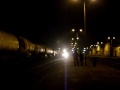 Wieczór na stacji Szczecin Dąbie - 9.12.2009 (Przemyślanin, EN57, SA110, Lotos Kolej 060DA)