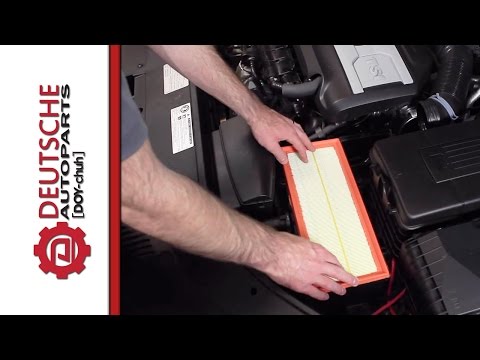 VW 2.0T TSI Air Filter Replacement DIY (How to install)