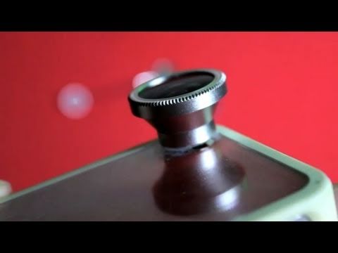 Fish-Eye Lens for iPhone & Pocket Cameras