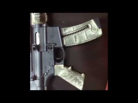 how to paint a m&p 15-22
