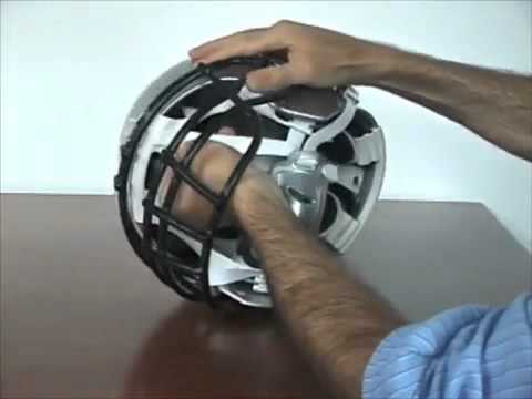 how to fasten football helmet chin strap