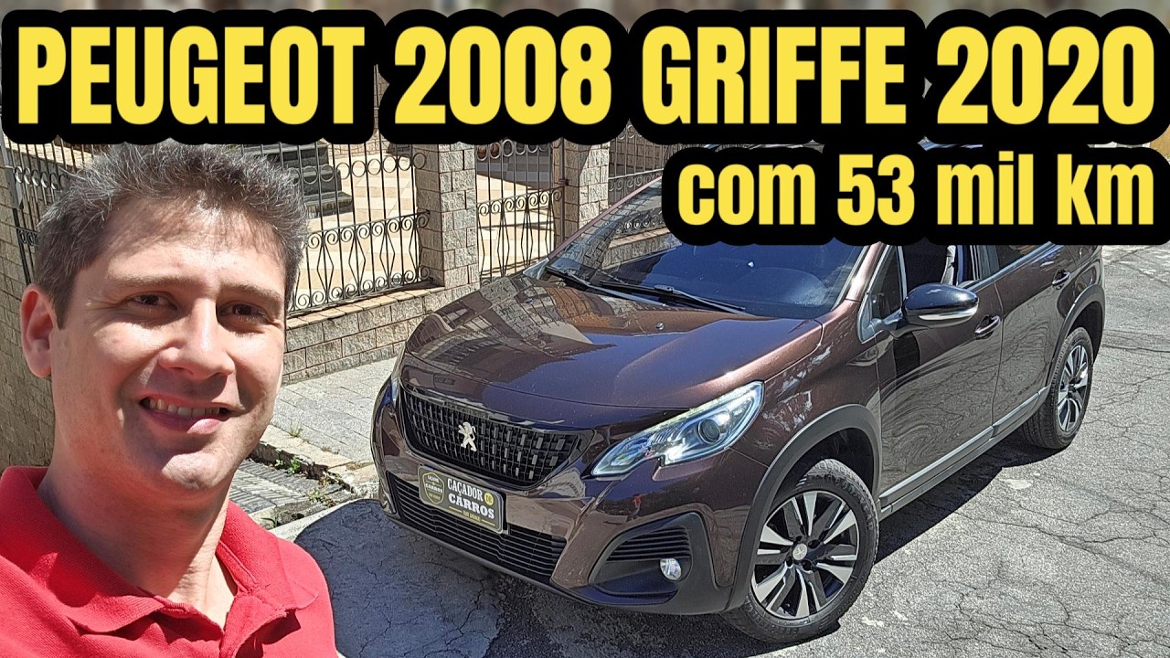 Peugeot 2008 Griffe 2020 À VENDA // Caçador de Carros