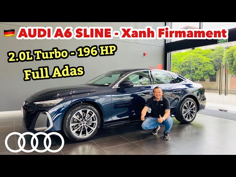 REVIEW AUDI A6 ALL NEW 2026 - Xanh Firmament/ nội thất Đen || 2.799 Tr - 0902105599
