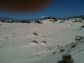 Dunas de arena blanca