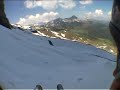 ski gliding the eiger