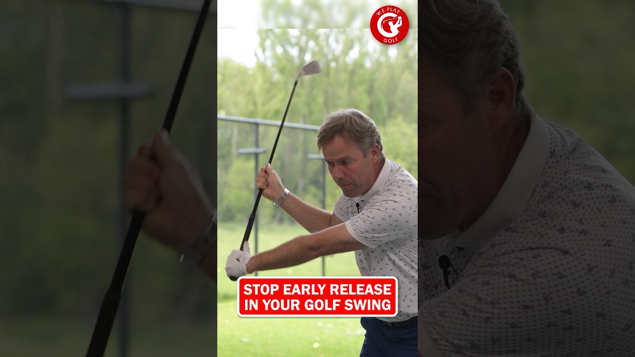 A great drill to stop your early release in the golf swing