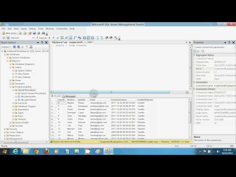 Curso Tutorial de C# en Español Capitulo 08 SQL Server management Studio Store Procedure Capitulo2