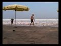 King tide in Legian Bali