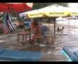 King tide in Legian Bali