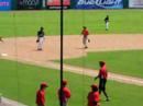 Anthony Bondarenko hits a Home Run.