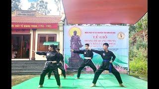 Môn phái Yên Sơn Võ đạo giỗ Thủy tổ - Hoàng đế Quang Trung