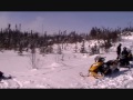 Snowmobile attempt to the Gorge Gros Morne National Park Newfoundland and Labrador