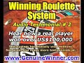 GenuineWinner.com Roulette Strategy Testimonials