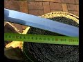 low budget samurai sword - 9260 steel