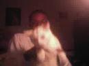 me and my cat rockin out