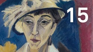 Ernst Ludwig Kirchner, Portrait Erna Schilling