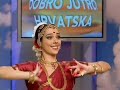 Croatian dancer Nikolina Nikoleski Sita performs bharatanatyam pushpanjali Vigna Vinayaka at Croatian National TV 2006., www.sitadance.net