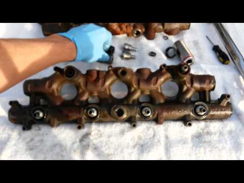 how to fix fuel injector leak