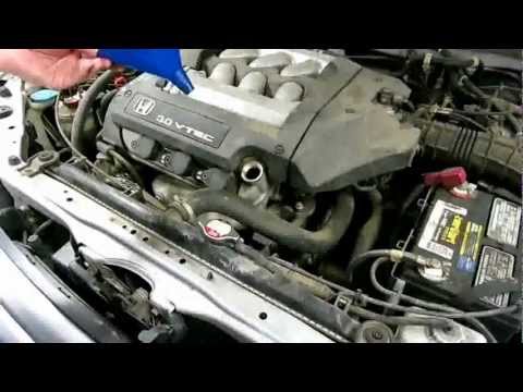 Howto DIY 2002 Honda Accord Oil Change replace oil filter – 2001 2003 2004 01 02 03 04