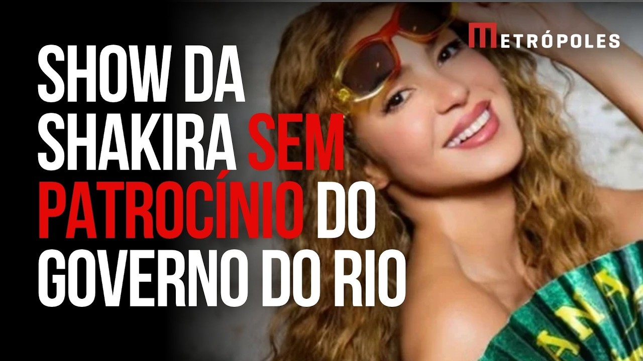 Governo do Rio desiste de patrocinar show da Shakira em Copacabana