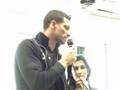 Mastrangelo alla presentazione del Volley Scuola 2007