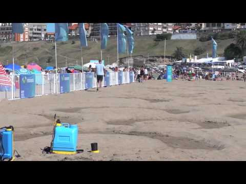 Jim Denevan en Mar del Plata - Movistar Summer Experience 2011