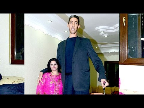 Tallest Man In The World Gets Married - Sultan Kosen