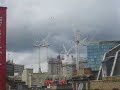 Cranes operating over two hours, compressed in to two mins Cranes operating over two hours, compressed in to two mins
