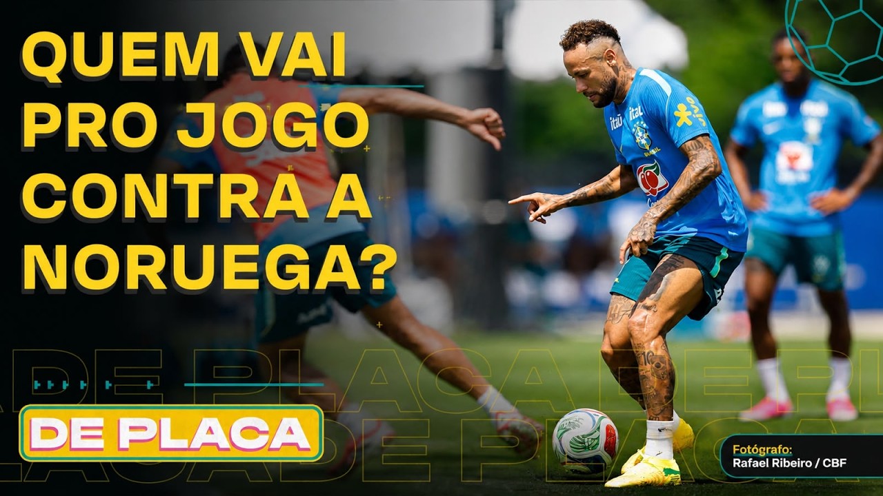 TREINO AO VIVO DA SELEÇÃO; INGLATERRA BUSCA VIRADA HISTÓRICA | De Placa 02/07/26