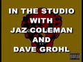 jaz coleman   dave grohl   on studio 2003