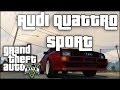 Audi Quattro Sport 1.4 для GTA 5 видео 11