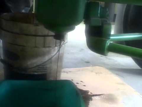 how to change oil on a john deere b
