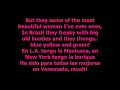 Pitbull Ft. Chris Brown – International Love [LYRICS] the other version