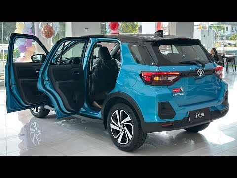 new toyota raize g 2025 10l turbo luxury suv  interior and exterior