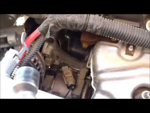 DIY How to replace install thermostat 2005 Chrysler Sebring