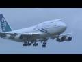 Air New Zealand - Biofuel Test Flight - Landing