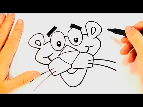 video-linktoworks-How to draw The Pink panther | The Pink panther Easy...
