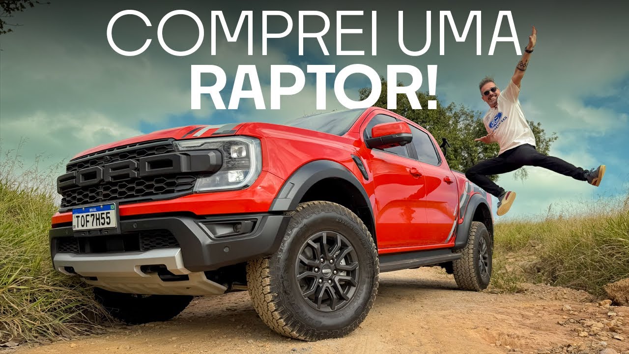 COMPREI uma Ford Ranger RAPTOR! Na realidade BR, NENHUM outro carro faz TANTAS COISAS TÃO BEM