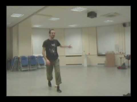 Dan Cooper - Dan Cooper, flowy contact and toss juggler, runs through a routine in practice. This is close to the act he performed for the first time at the Leeds jugglin...