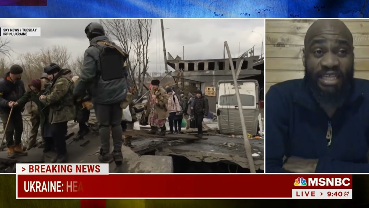 Journalist Terrell J. Starr Speaks with MSNBC about the Danger Facing Ukraine