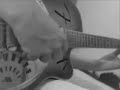 Slide Blues impro- BossRC2 loopstation+Fender FR50 CE