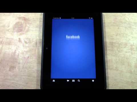 how to use facebook on kindle fire hd