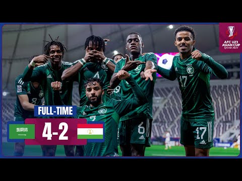 AFC U23 | Group C : Saudi Arabia 4 - 2 Tajikistan