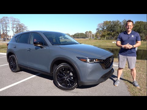 is the new 2022 mazda cx 5 carbon edition a better suv than a honda cr v